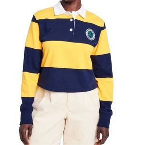 Rowing Blazers x Target Rugby Shirt Cropped Stripe |XL| NWT